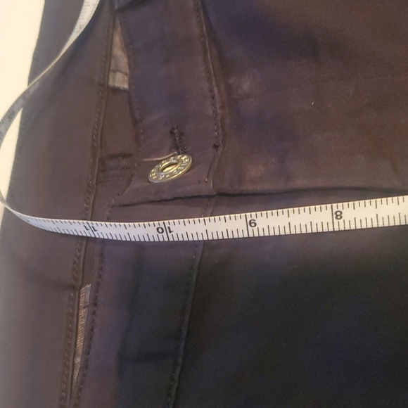 Adriano Goldscmied The Lux Khaki Tailored Trouser Sz. 32R Blue Pants - Picture 8 of 11